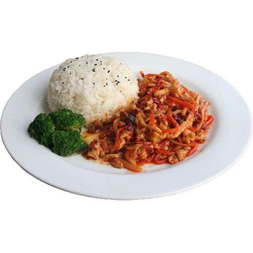 鱼香肉丝饭